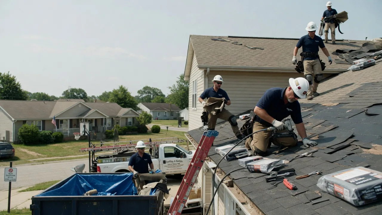 Roof Replacement in Hurricane Mills, TN near me